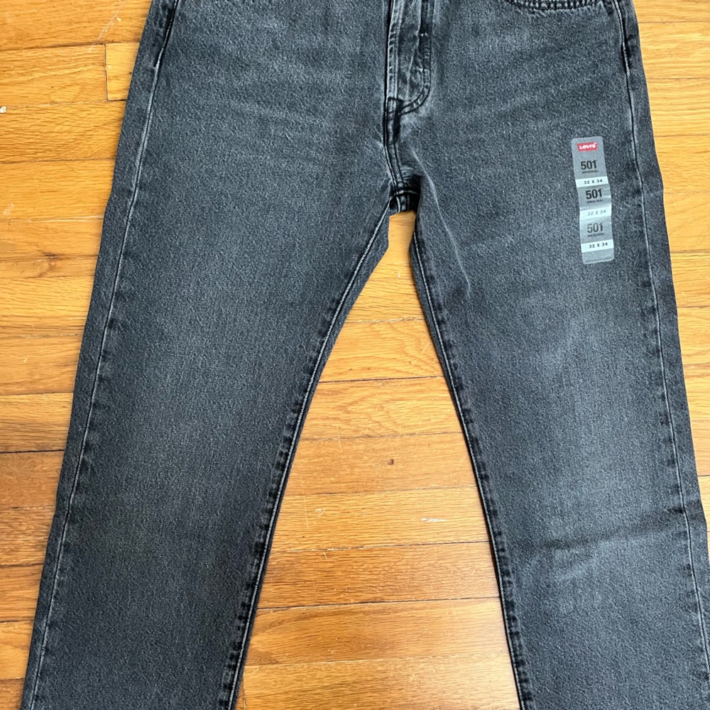 Men's Black Levi’s 501 Jeans
